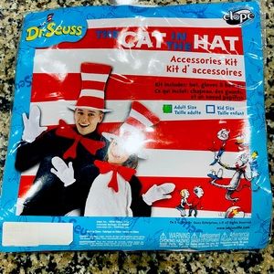 Cat In The Hat Accessories Costume Kit for adults